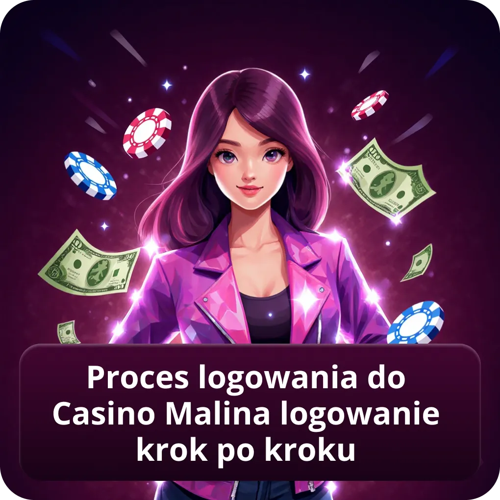 Proces logowania do Casino Malina Logowanie krok po kroku
